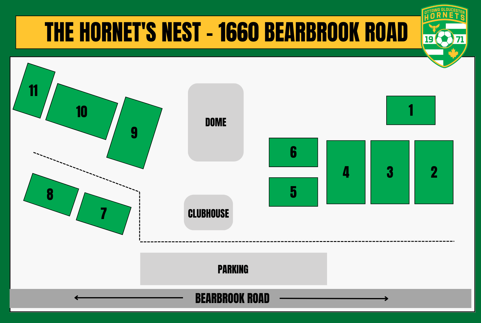 Hornets Nest Outdoor Map